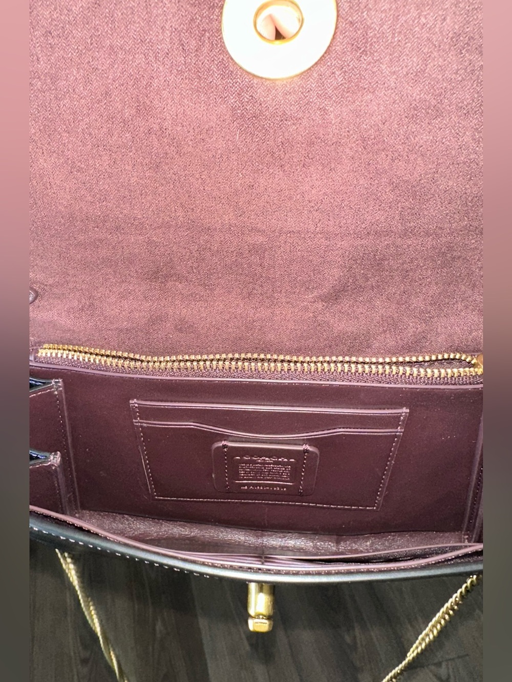 Coach Marlow Turnlock Butterfly Crossbody Bag - 2019 - Picture 9 of 12